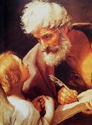 Guido Reni St Matthew and the angel oil